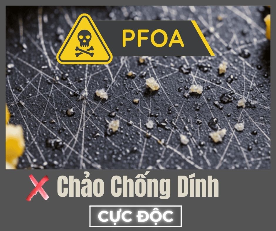 Chảo chống dính cực độc là nguyên nhân tiềm ẩn gây hại sức khỏe