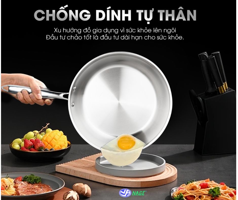Chảo chống dính tự thân là gì và có an toàn không?