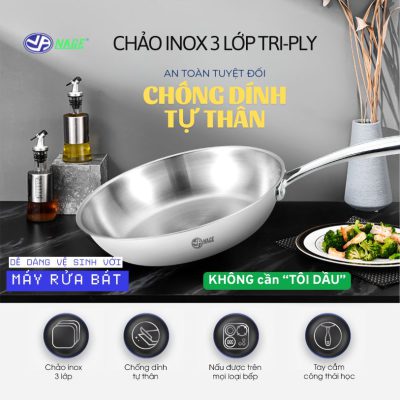 Chảo nano nhiệt lạnh Nage