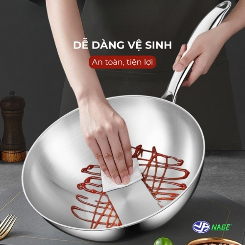 So sánh chảo inox chống dính tự nhiên và chảo phủ lớp chống dính