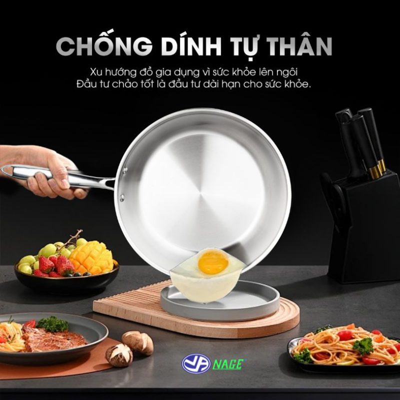 Chảo chống dính nano Nage