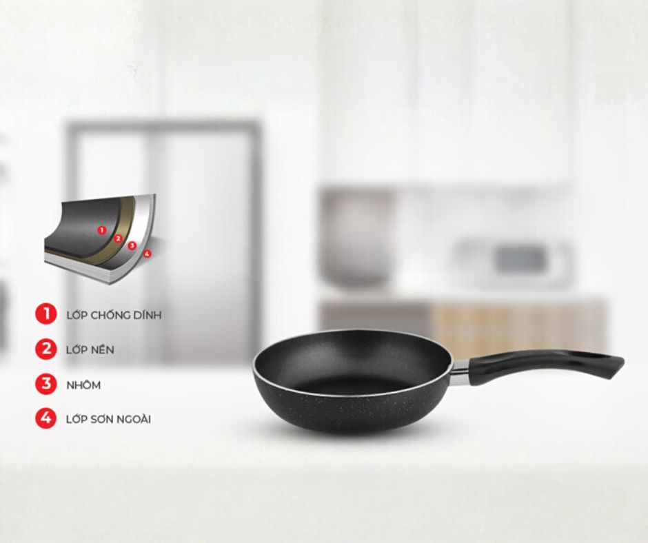 Mua chảo nhôm chống dính chính hãng, an toàn cho sức khỏe