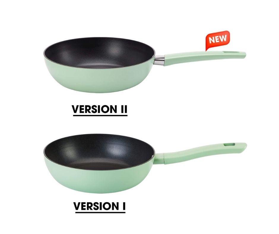 Chảo Elmich chống dính có lớp phủ chất lượng cao.