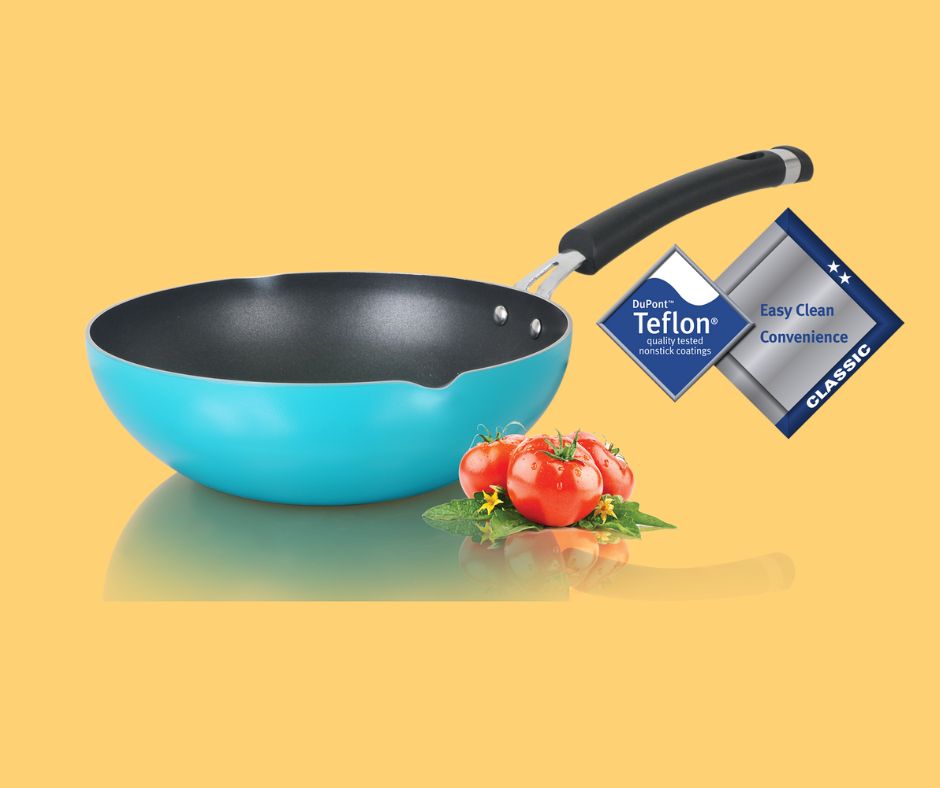 Chảo Goldsun chống dính có lớp phủ chất lượng cao.