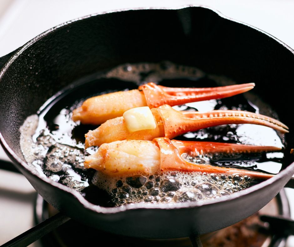 Chảo gang dày cao cấp, chống dính tự nhiên, an toàn cho sức khỏe