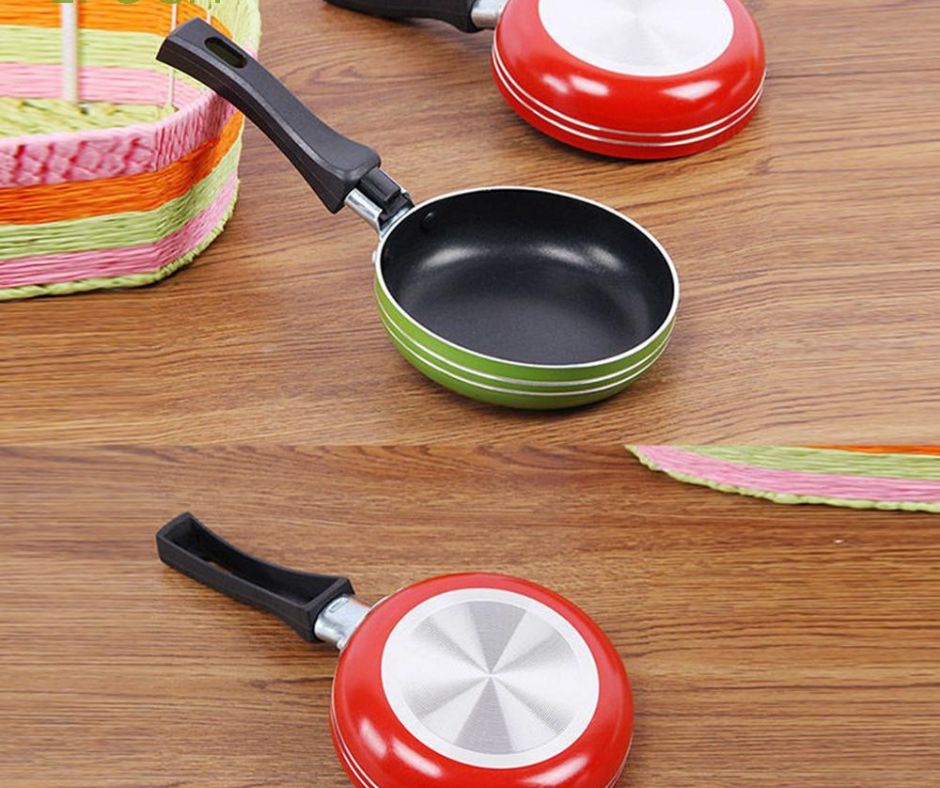 Chảo mini chống dính dùng cho bếp từ và bếp ga cực tiện dụng